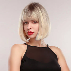 Perruque Blonde Carré