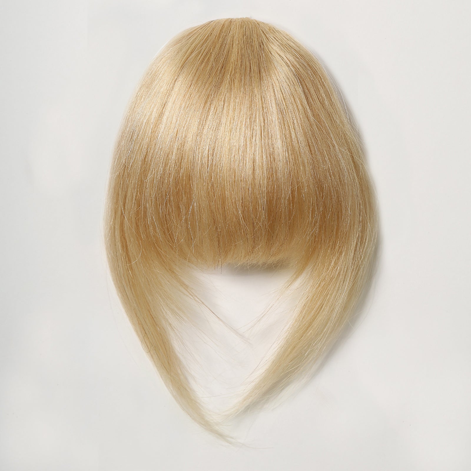 Frange à Clip Cheveux Naturels - Blond Doré