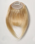 Frange à Clip Cheveux Naturels - Blond Doré