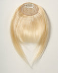 Frange à Clip Cheveux Naturels - Blond Platine