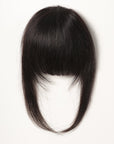Frange à Clip Cheveux Naturels - Noir