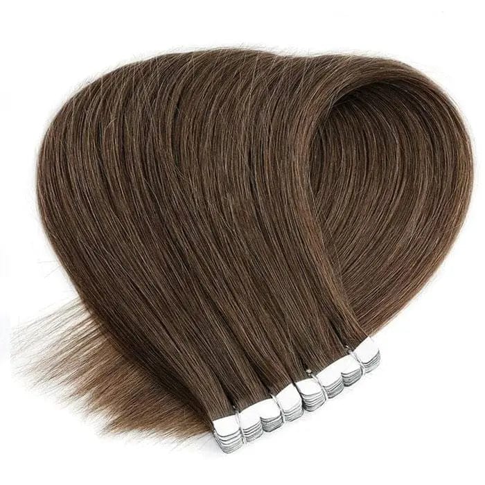 Extension Cheveux à Kératine Couleur Châtain