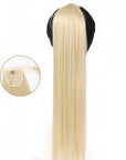 Extension Queue De Cheval Blond Platine - Perruque Femme