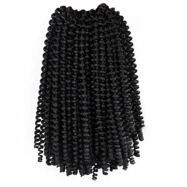 Mèches Bouclées Crochet Braids Noir