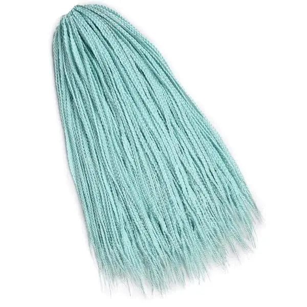 Mèches Crochet Box Braids Turquoise