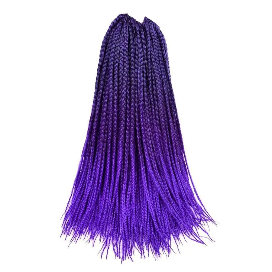 Mèches Crochet Box braids Mauve