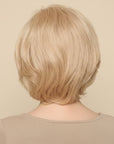 Perruque Naturelle Blonde Carré Court - Noëlle - dos