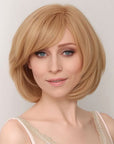 Perruque Naturelle Blonde Carré Court - Noëlle