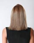 Perruque Naturelle Blonde Carré Mi-long - Reine