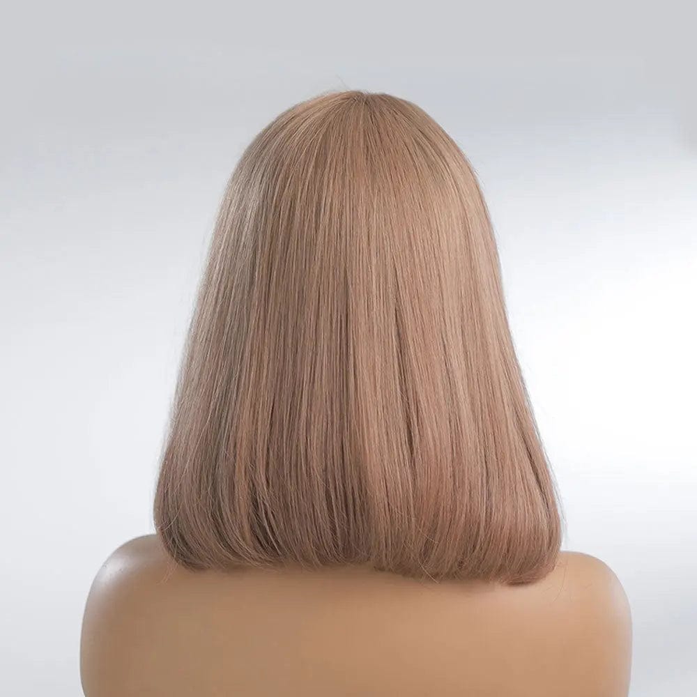 Perruque Naturelle Blonde Carré Mi-long - Tiphaine