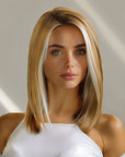 Perruque Naturelle Blonde Longue - Hortense