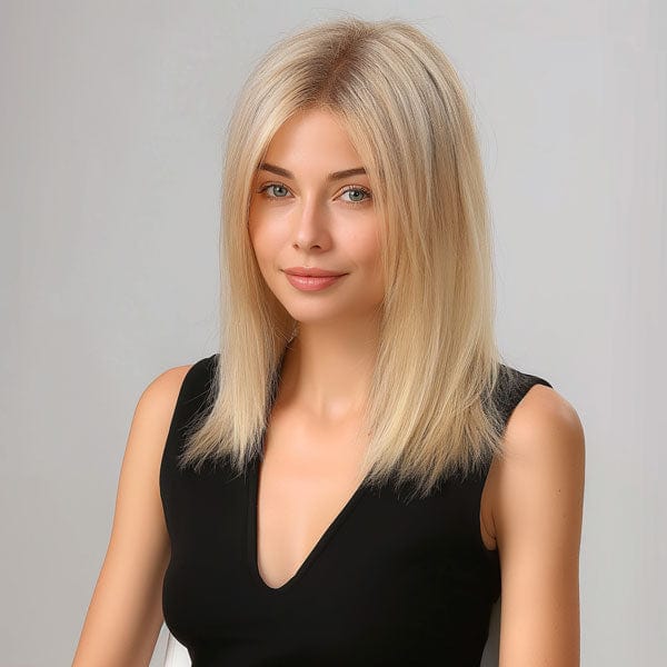 Perruque Naturelle Blonde Longue - Yaelle