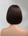 Perruque Naturelle Brune Carré Court - Valentina - Perruque Femme