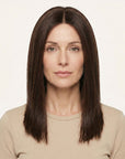 Perruque Naturelle Brune Longue - Gladys