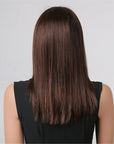 Perruque Naturelle Brune Longue - Gladys - Perruque Femme