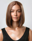 Perruque Naturelle Coupe Mi-Longue - Thalia