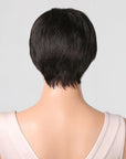 Perruque Naturelle Noire Courte - Octavie - Perruque Femme