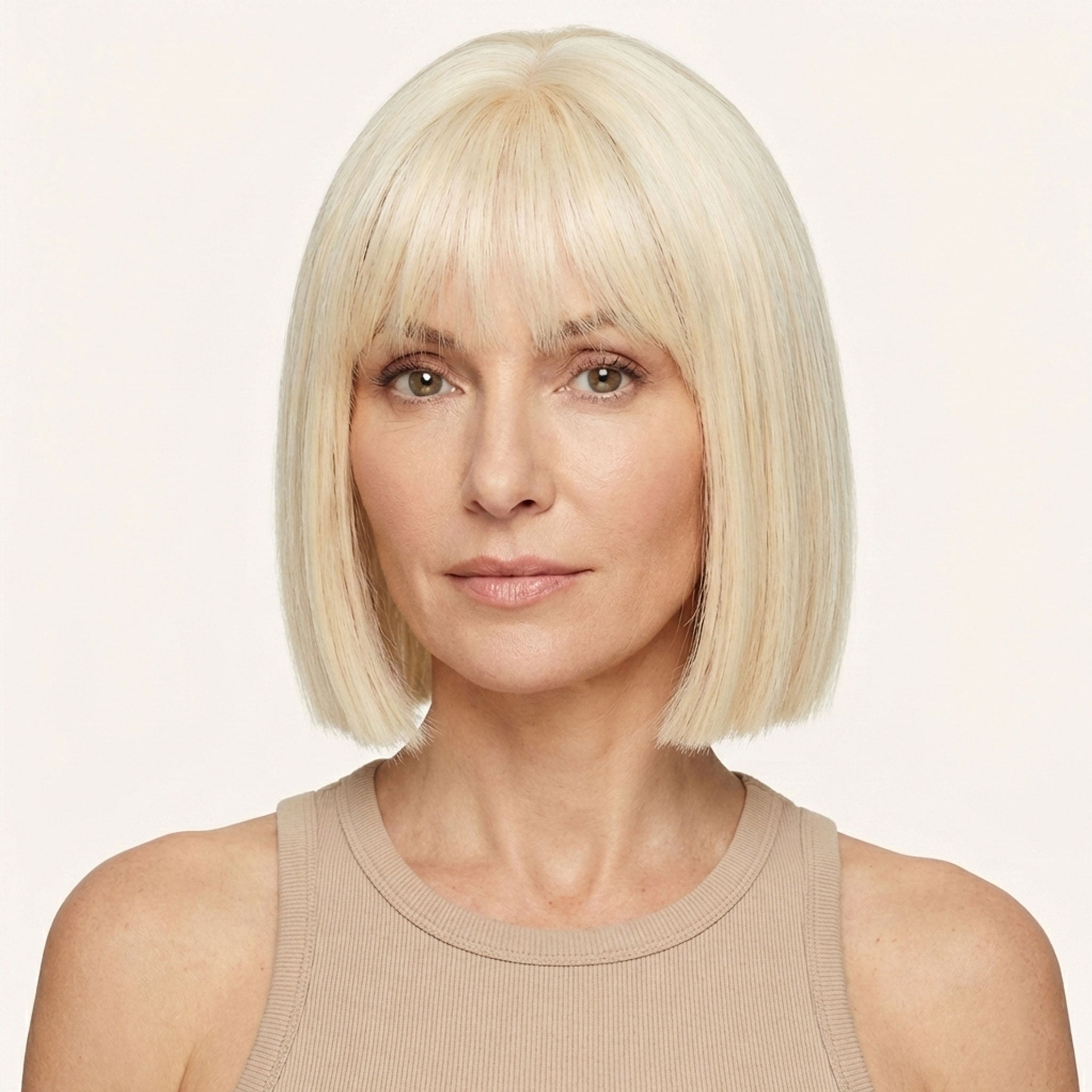 Perruque Synthétique Blonde Carré Court - Gisèle