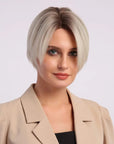 Perruque Synthétique Blonde Carré Court - Valora - Perruque Femme