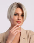 Perruque Synthétique Blonde Carré Court - Valora - Perruque Femme