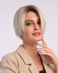 Perruque Synthétique Blonde Carré Court - Valora - Perruque Femme