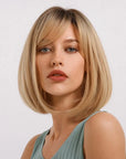 Perruque Synthétique Blonde Carré Court - Yolanda - Perruque Femme