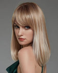 Perruque Synthétique Blonde Carré Long - Ginevra - Perruque Femme