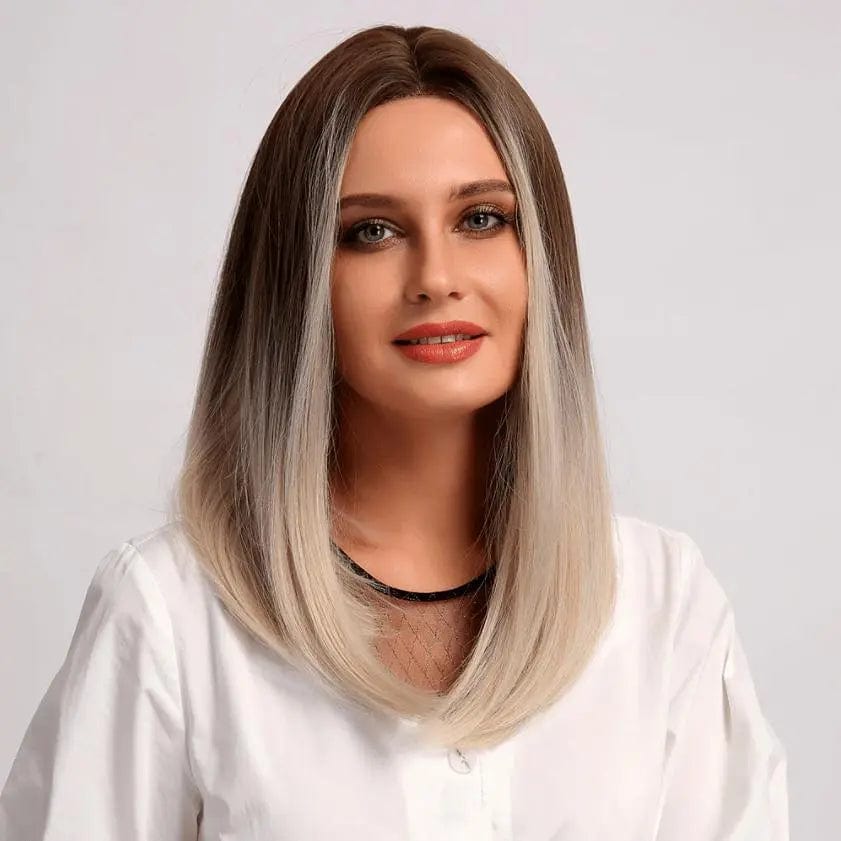 Perruque Synthétique Blonde Carré Long - Orielle