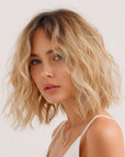 Perruque Synthétique Blonde Carré Mi-Long - Calypso
