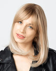 Perruque Synthétique Blonde Carré Mi-Long - Priya - Perruque Femme