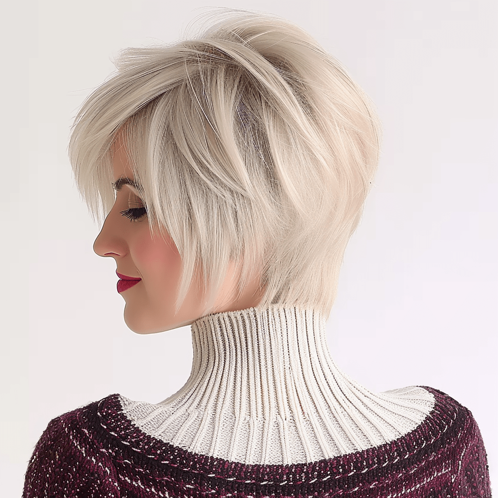 Perruque Synthétique Blonde Courte - Gabrielle