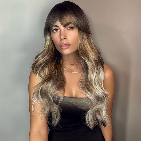 Perruque Synthétique Blonde Longue - Dagny