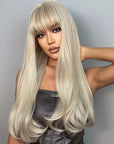 Perruque Synthétique Blonde Longue - Delphine - Perruque Femme
