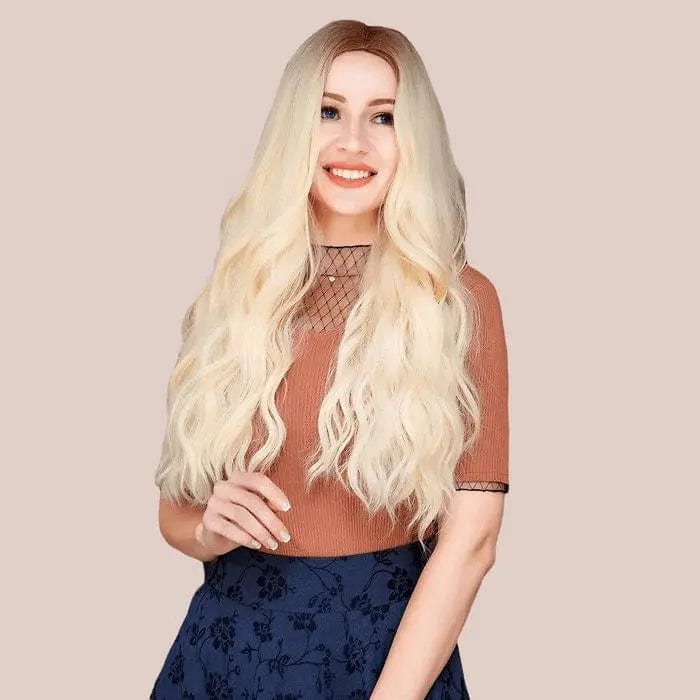 Perruque Synthétique Blonde Longue - Gwyneth