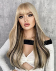 Perruque Synthétique Blonde Longue - Ophélie