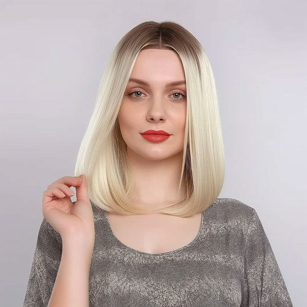 Perruque Synthétique Blonde Mi-Longue - Taryn