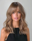 Perruque Synthétique Blonde Mi-Longue - Valeria