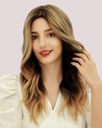 Perruque Synthétique Blonde Mi-Longue - Juna - Perruque Femme