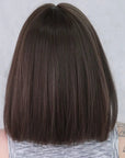 Perruque Synthétique Brune Carré Court - Amandine - Perruque Femme