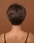 Perruque Synthétique Brune Carré Court - Heloise - Perruque Femme