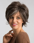 Perruque Synthétique Brune Carré Court - Nerys - Perruque Femme