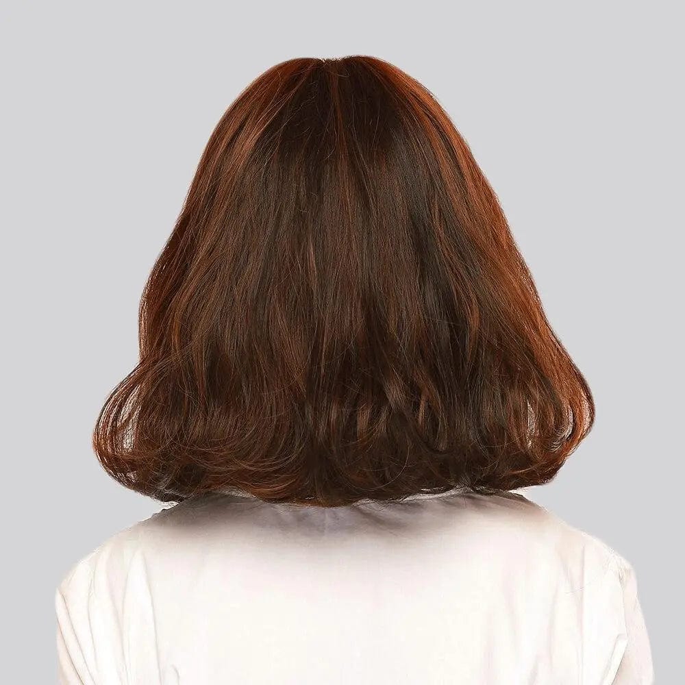 Perruque Synthétique Brune Carré Mi-Long - Léna