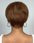 Perruque Synthétique Brune Châtain Courte - Zélie - Perruque Femme