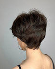 Perruque Synthétique Brune Courte - Yolaine - Perruque Femme