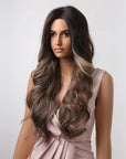 Perruque Synthétique Brune Longue - Aveline - Perruque Femme