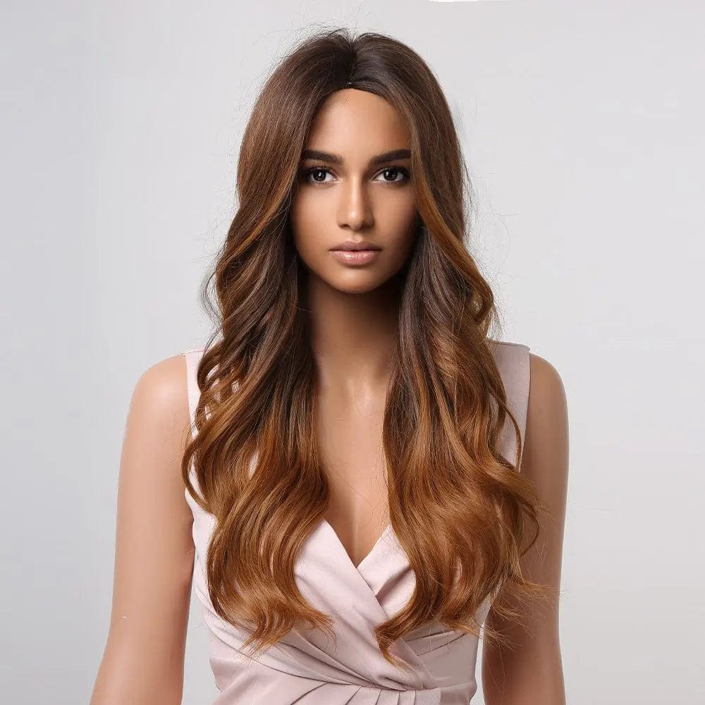 Perruque Synthétique Brune Longue - Bianca