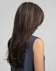 Perruque Synthétique Brune Longue - Donatella - Perruque Femme