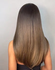 Perruque Synthétique Brune Longue - Eulalia - Perruque Femme