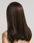Perruque Synthétique Brune Longue - Eulalie - Perruque Femme