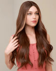 Perruque Synthétique Brune Longue - Fanny - Perruque Femme